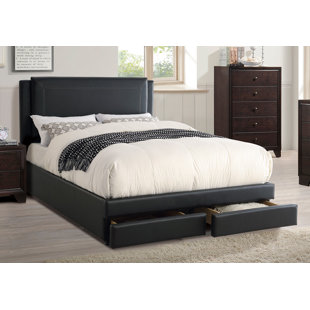 Go to store & view more images Montebello Queen Storage Upholstered Platform Bed by A&J Homes Studio