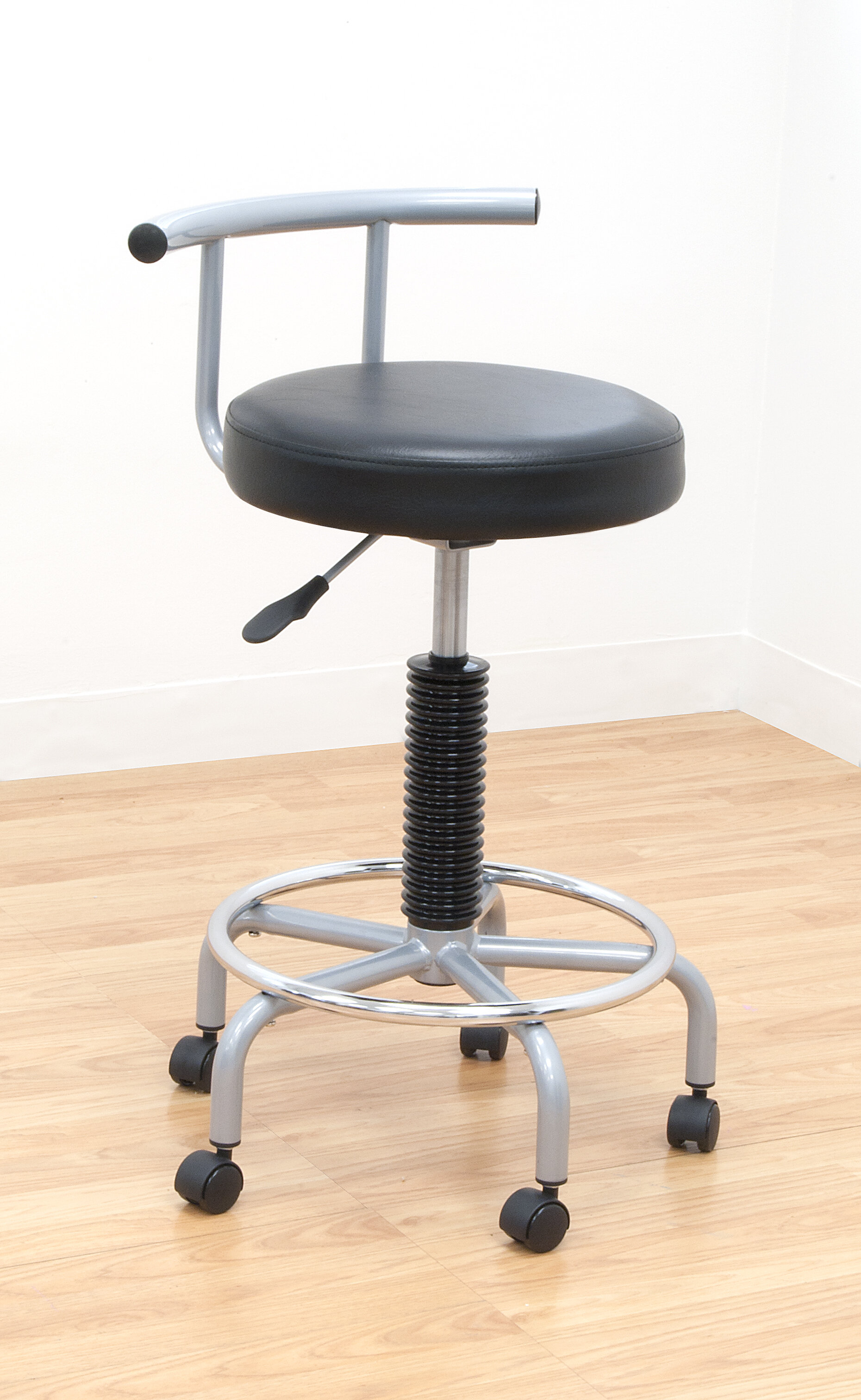 adjustable height lab stool