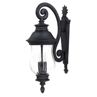 Best Newport 3-Light Outdoor Wall Lantern By Great Outdoors by Minka Outdoor Lighting Newport 3-Light Outdoor Wall Lantern By Great Outdoors by Minka Outdoor Lighting
