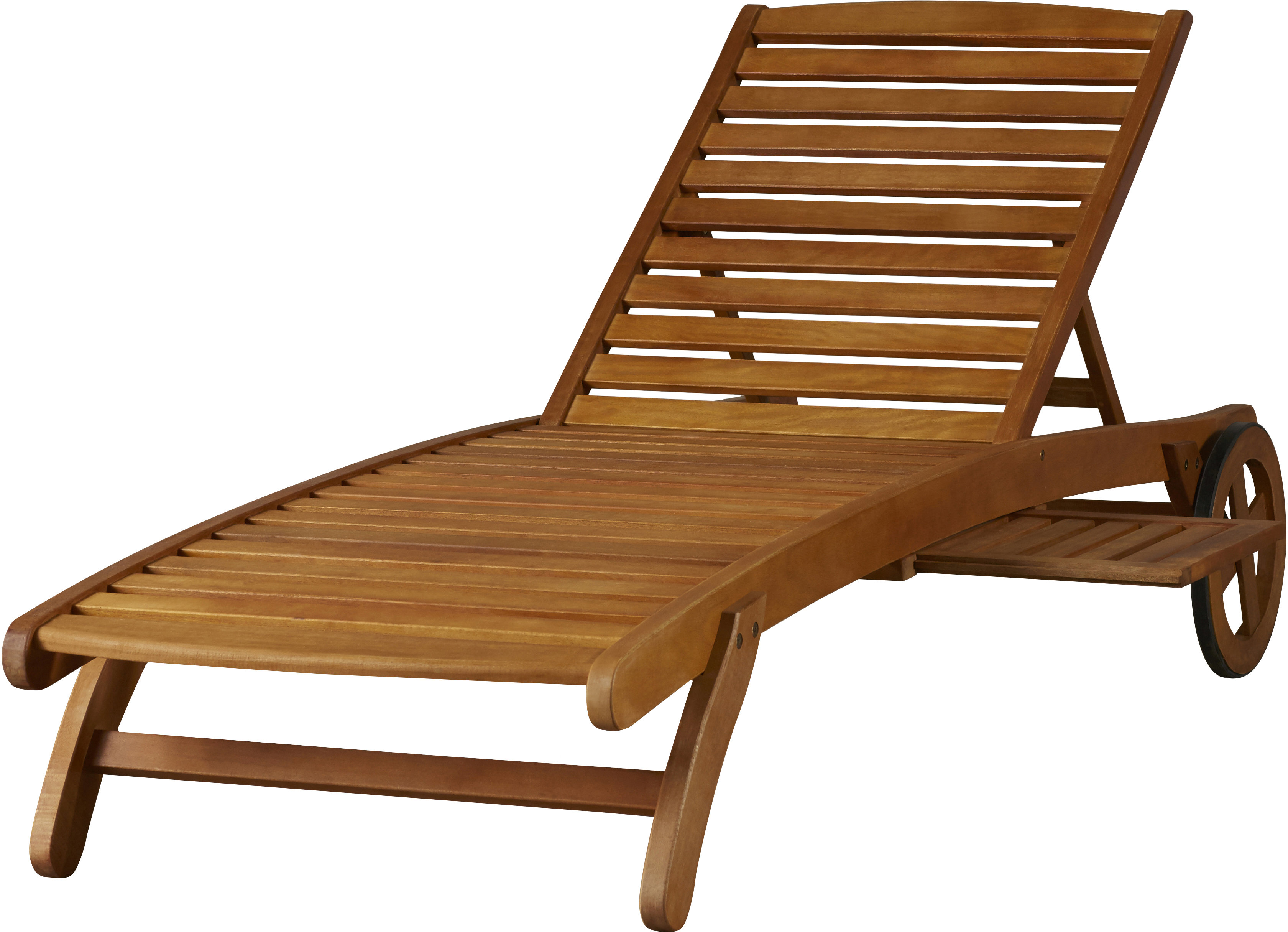 Joaquin Balau Wood Patio Chaise Lounge Reviews Joss Main