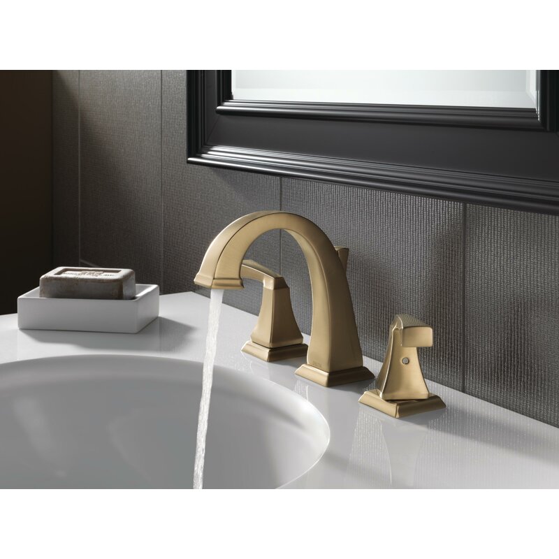 Delta Dryden Widespread Bathroom Faucet With Drain Assembly And