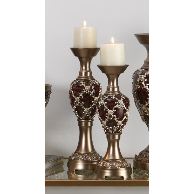 plastic candlesticks