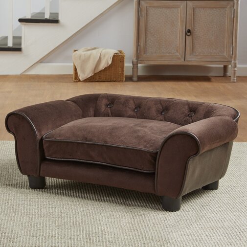 Lonnie Cleo Dog Sofa with Cushion
