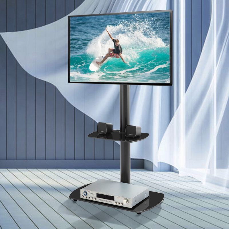 Truker Universal Floor TV Stand With Mount For 32 To 65 ...