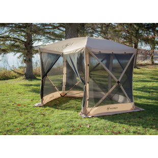 Go to store & view more images 10 Ft. W x 9 Ft. D Fiberglass Pop-Up Gazebo by Gazelle