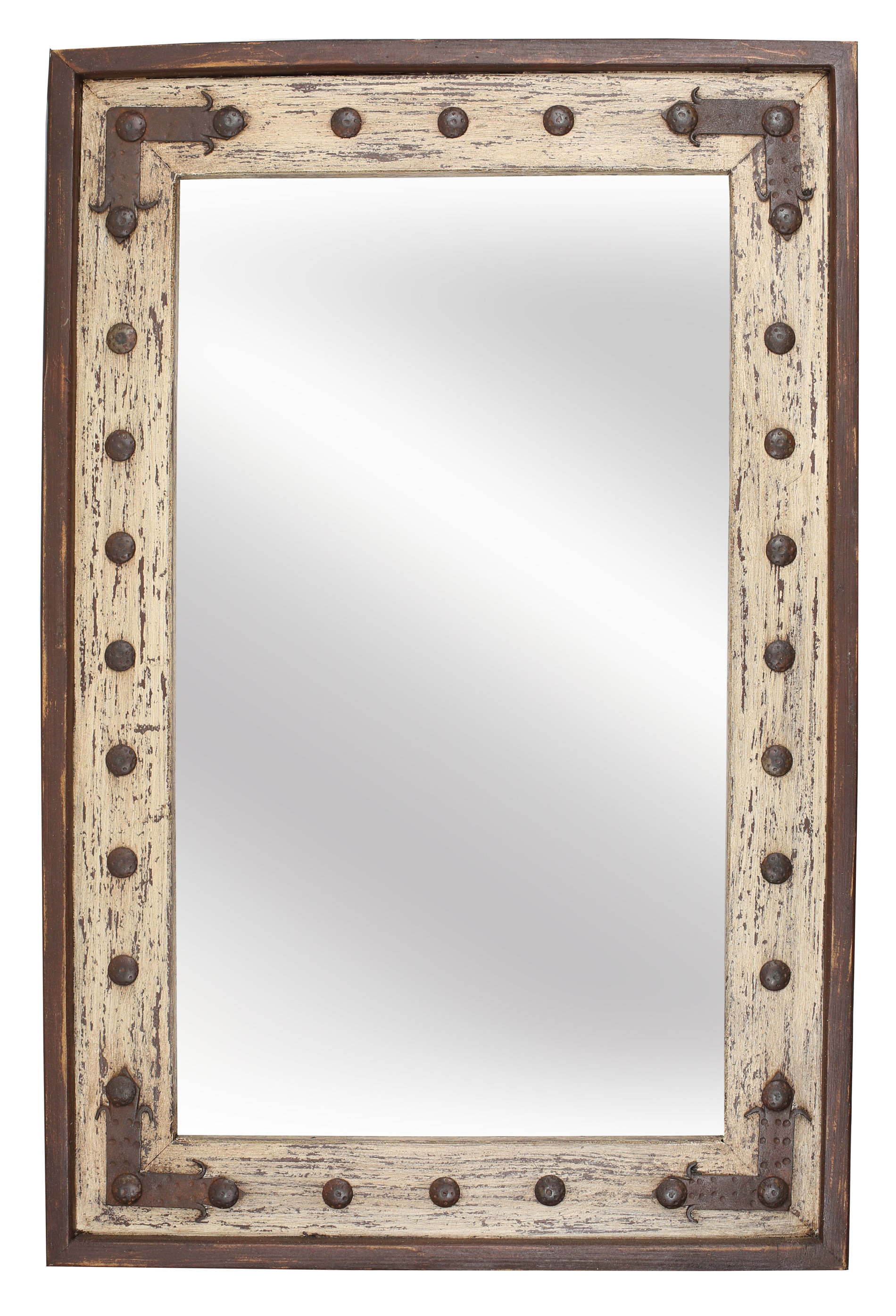 Loon Peak® Irene Rustic Accent Mirror 