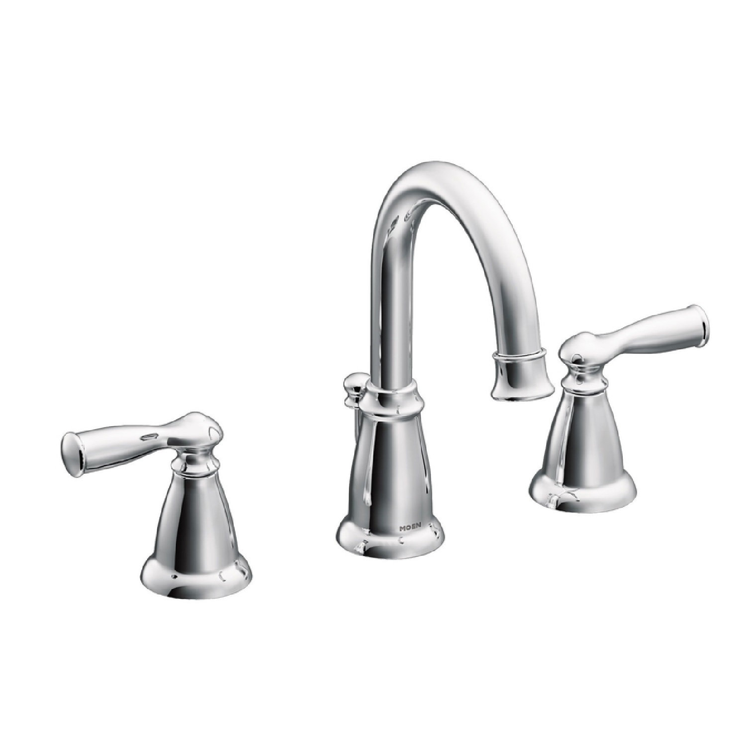 Moen WS84228 Gibson Lavatory Faucets, Two Handle, Chrome Wayfair