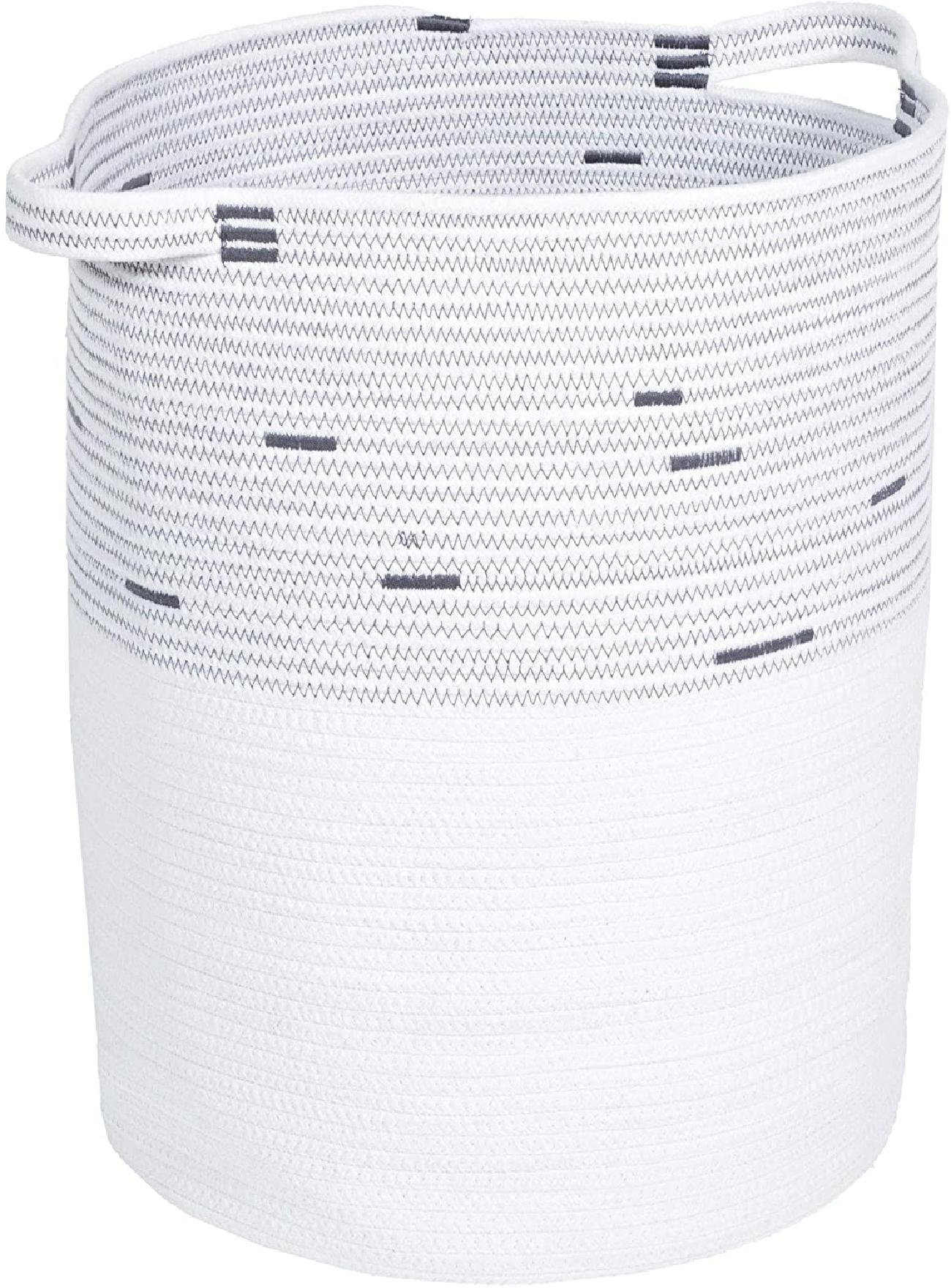 Rosecliff Heights Extra Large Woven Storage Basket 20 X 15 Cotton Rope Decorative Basket Rosecliff Heights Extra Large Woven Storage Basket 20 X 15 Cotton Rope Decorative Basket