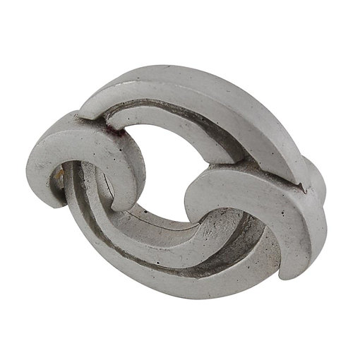 3-Inch Vicenza Designs K1121 Ariosto Decorative Pull Antique Silver