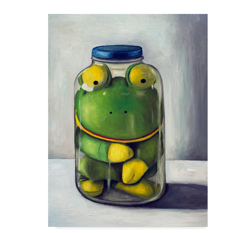 Winston Porter Preserving Childhood Frog Acrylic Painting Print