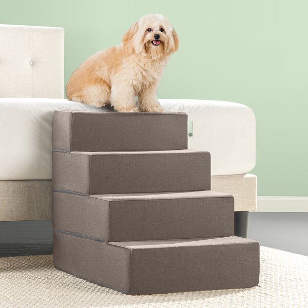 Tucker Murphy Pet™ Mira 4 Step Pet Stair & Reviews | Wayfair