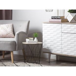 Kris End Table by Wrought Studio New