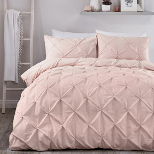 baby pink duvet