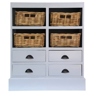 Dresser With Baskets Drawers Wayfair Quickview