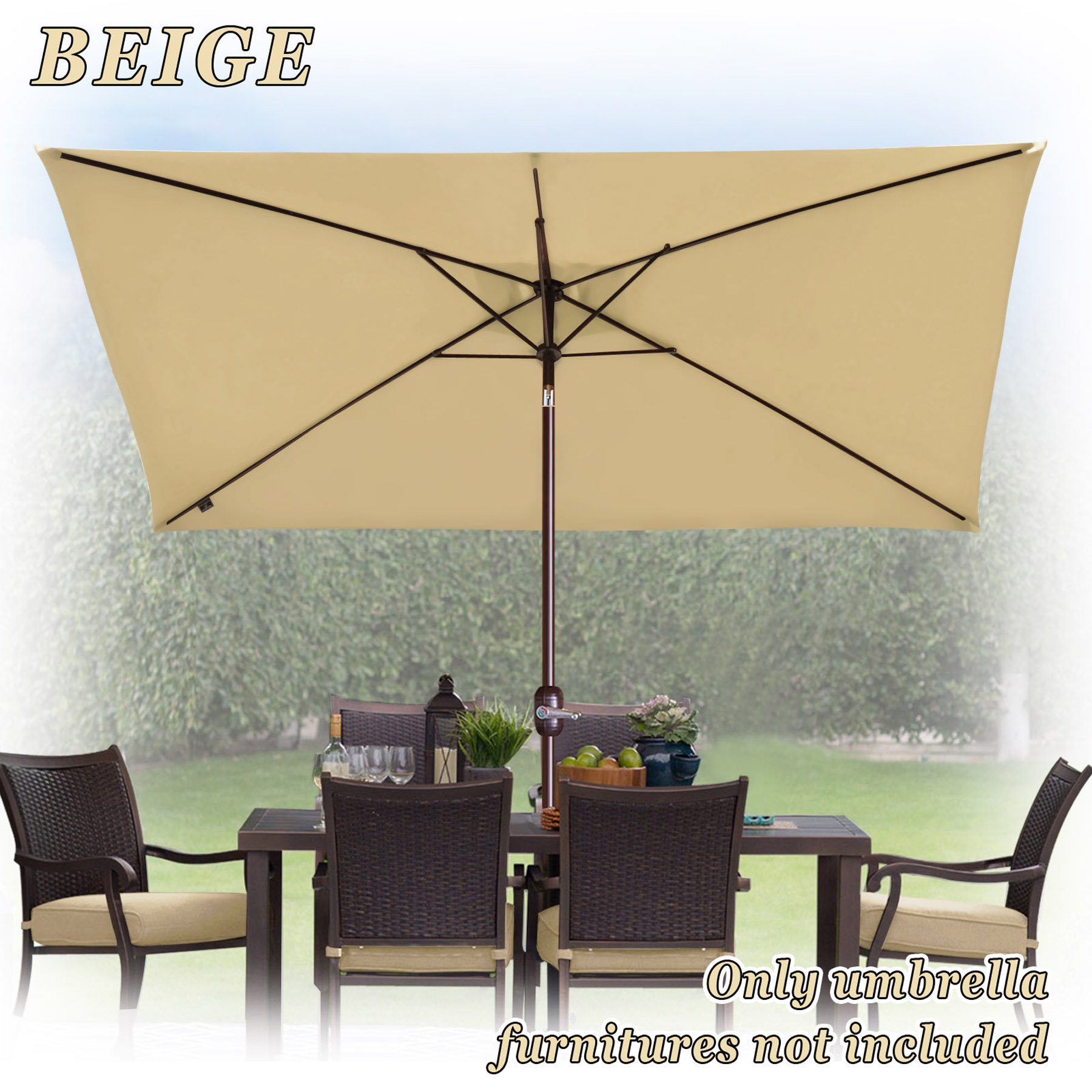 Red Barrel Studio Bickford Outdoor Garden Patio Market Umbrella Red Barrel Studio Bickford Outdoor Garden Patio Market Umbrella Reviews Wayfair