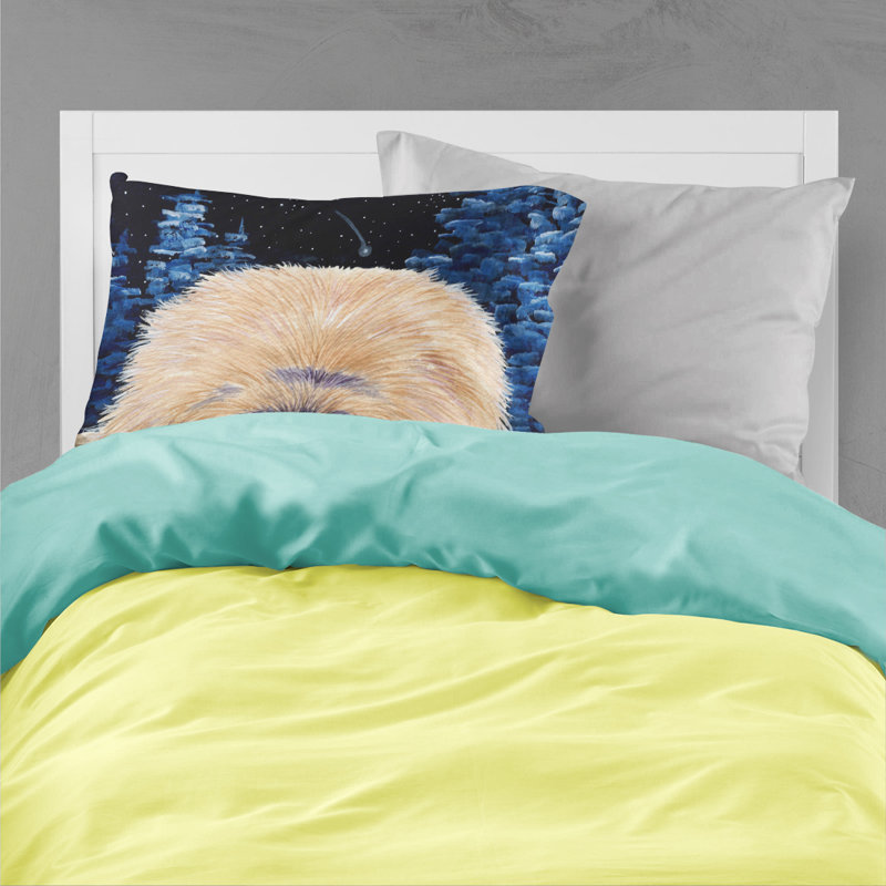 East Urban Home Starry Night Pekingese Moisture Wicking Pillowcase Wayfair
