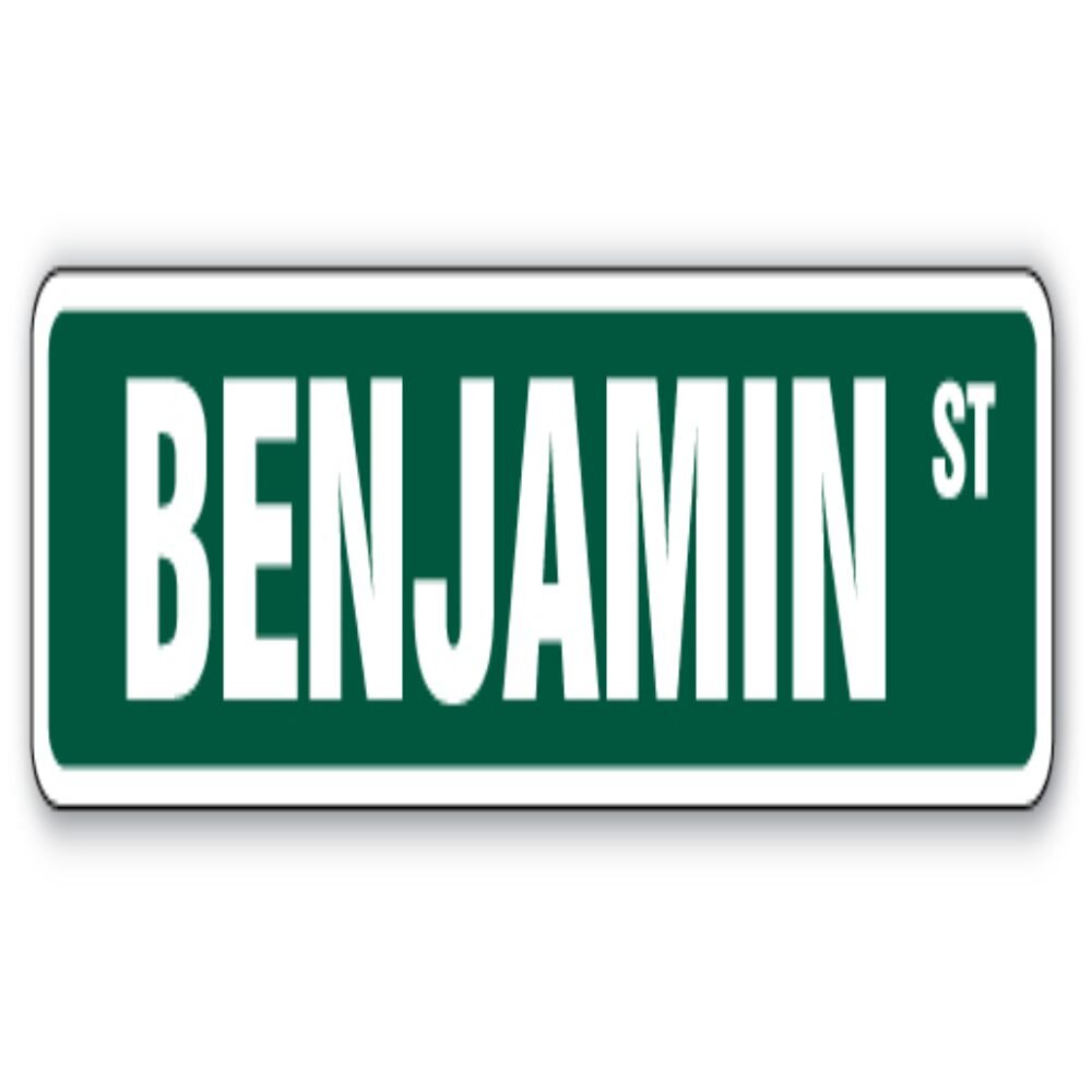 SignMission Benjamin Street Sign | Wayfair