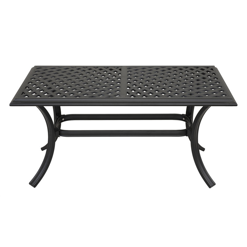 Darby Home Co Dalessio Standard Aluminum Coffee Table Reviews Wayfair