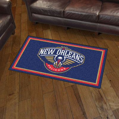 NBA Tufted Rug FANMATS NBA Team New Orleans Pelicans