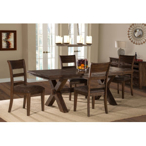 Burnsdale 5 Piece Dining Set by Loon Peak