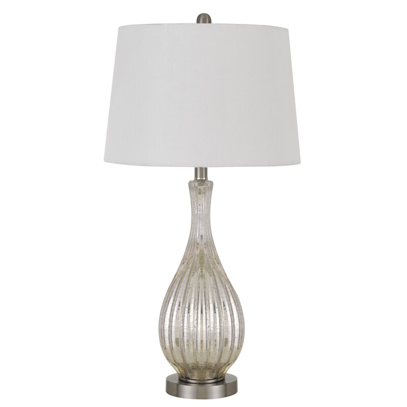 Rosecliff Heights Hemel 27.5&quot; Beige Table Lamp Set Wayfair