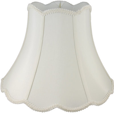SilkShantung Bell Lamp Shade American Heritage Lampshades Color Cream Size 1425 H  x 20 W  x 20 D