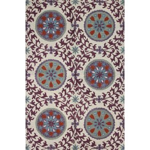 Sanda Ivory/Lilac Rug