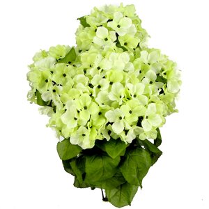 7 Stems Artificial Full Blooming Stain Hydrangea