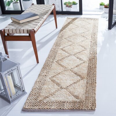 Kilim Hand Woven Jute Geometric Rug