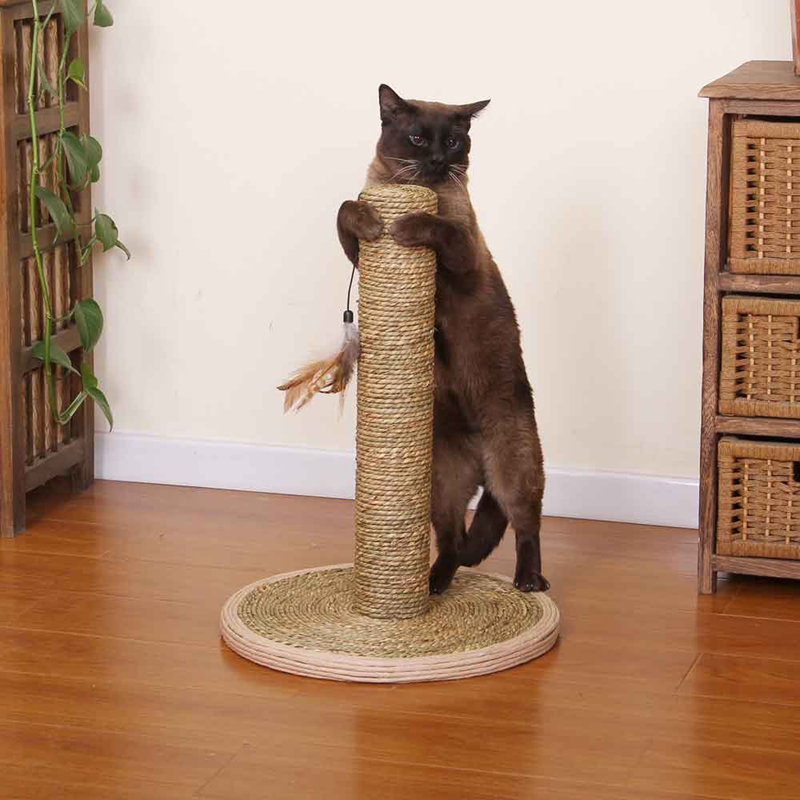 cat craft seagrass scratching post