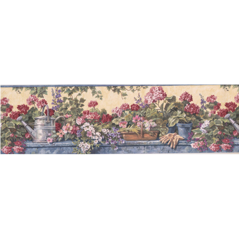 August Grove Bouldin Creek Flowers In Nursery Retro Design 15 L X