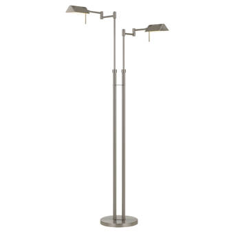 Ebern Designs Sam 53 Led Task Reading Floor Lamp Reviews Wayfair