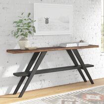 extra long modern console table