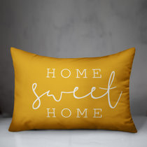 wayfair yellow throw pillows