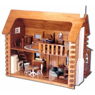 log cabin dollhouse furniture