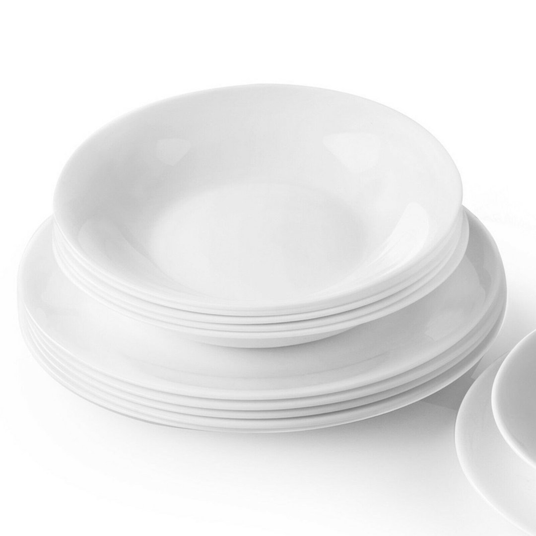 Bormioli Rocco 12-tlg. Tafelservice Opal Moon für 6 Personen