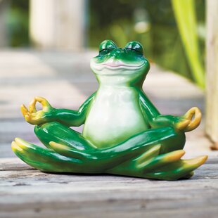 Details about   Frog Reaching Out On Leaf Figurine Statue 5.25" Long Resin New! 