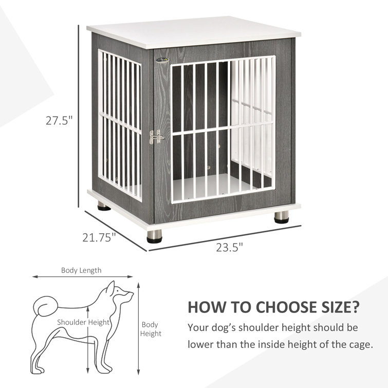 adjustable dog crate