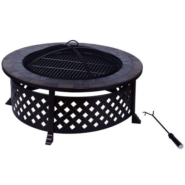 Fire Pits Gas Wood And Charcoal Fire Pits You Ll Love Wayfair Co Uk