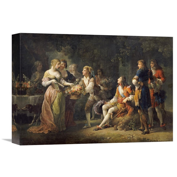 Global Gallery Louis Xiv Of France Declaring His Love By Jean