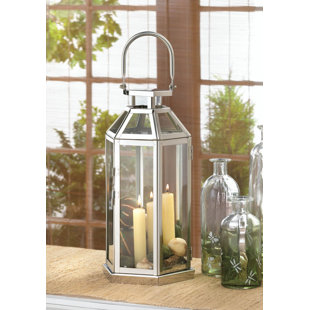 Best Stainless Steel and Glass Lantern By Zingz & Thingz Outdoor Lighting Stainless Steel and Glass Lantern By Zingz & Thingz Outdoor Lighting