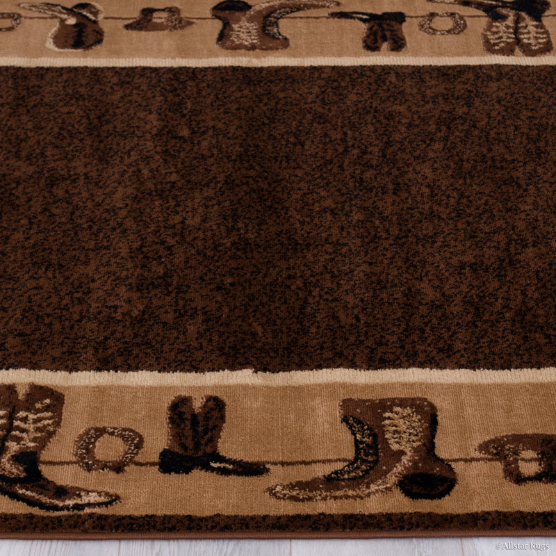 Loon Peak Lacour High Quality Woven Ultra Soft Cowboy Shoe Berber Area Rug Reviews Wayfair