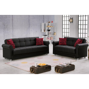 Sleeper Sofa Living Room Sets You Ll Love Wayfair Mejias Sleeper Living Room Set