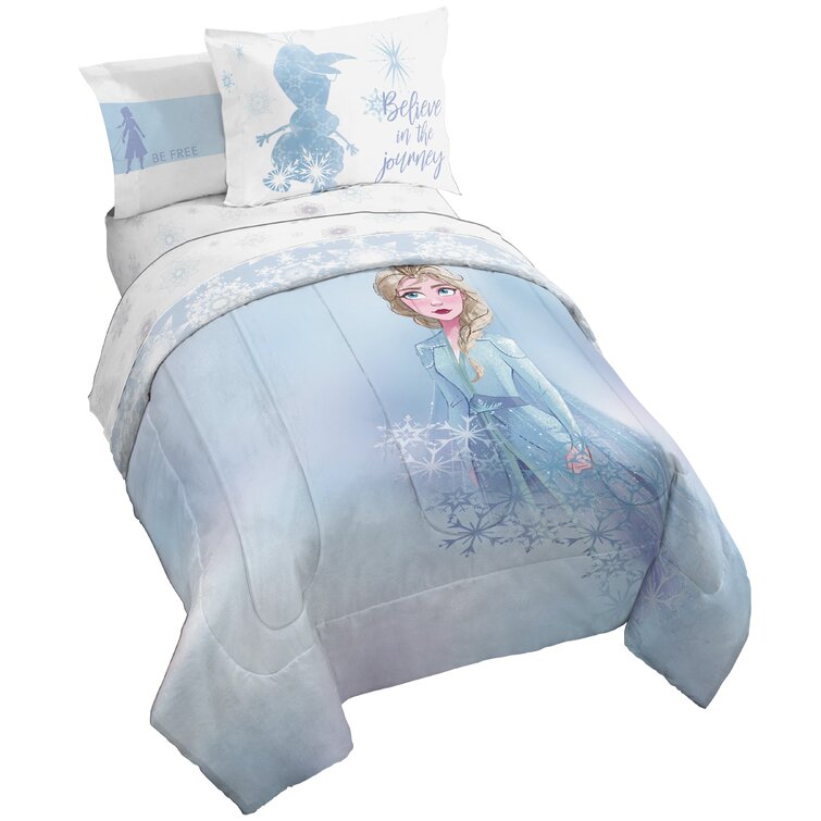 Disney Frozen Olaf Sheets Blue 3 Pcs Twin Size Sheet Set 