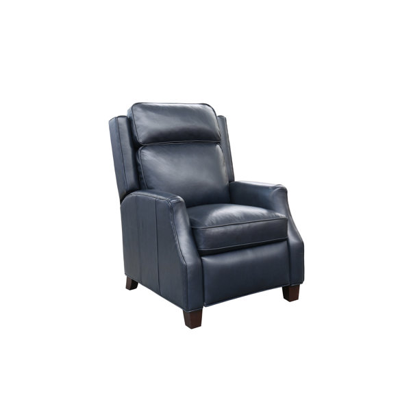 Canora Grey Rodrick Genuine Leather Manual Recliner Reviews Wayfair