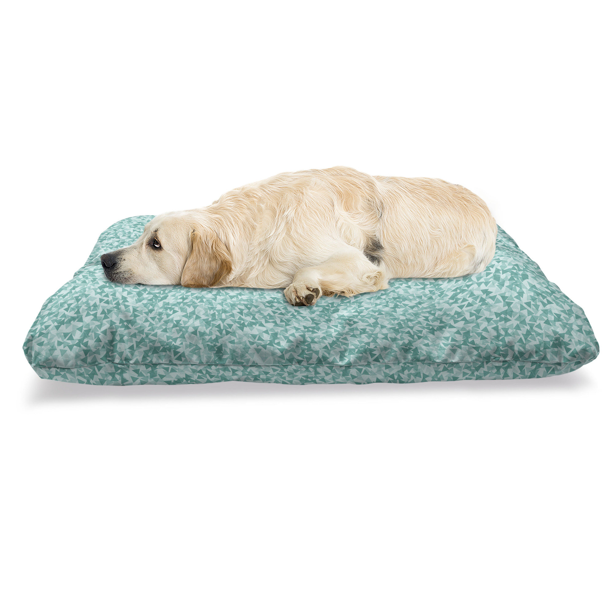 turquoise dog bed