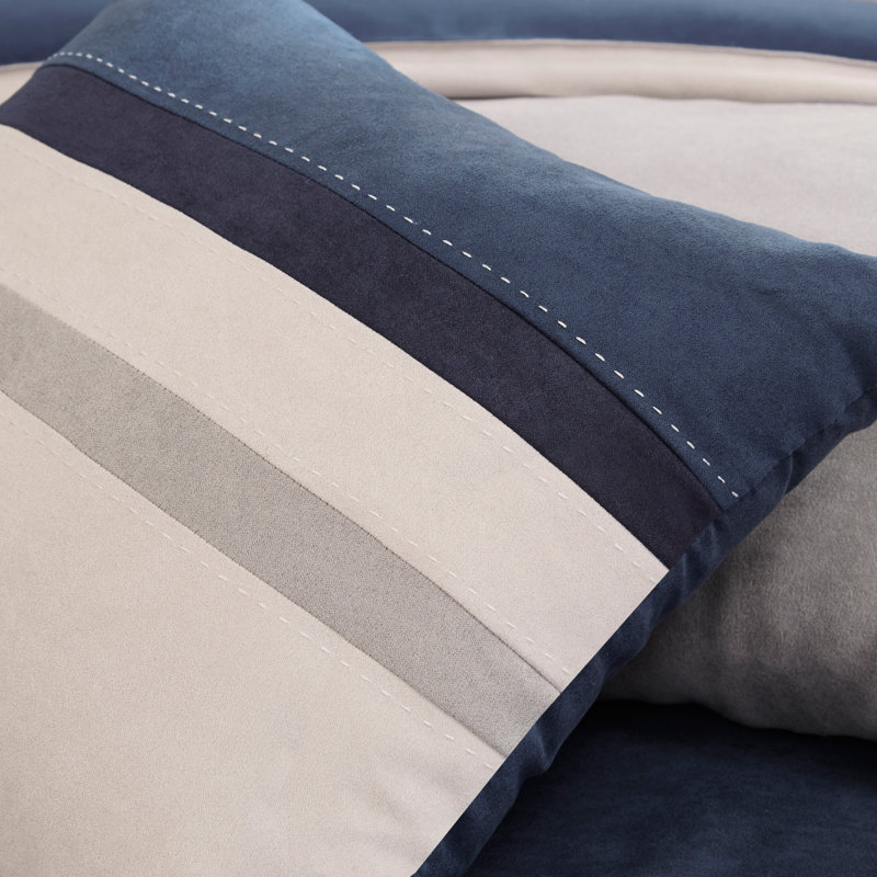 Andover Mills Dora Reversible Comforter Set Reviews Wayfair