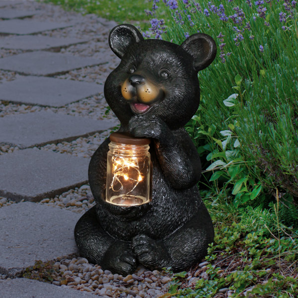 bear solar light