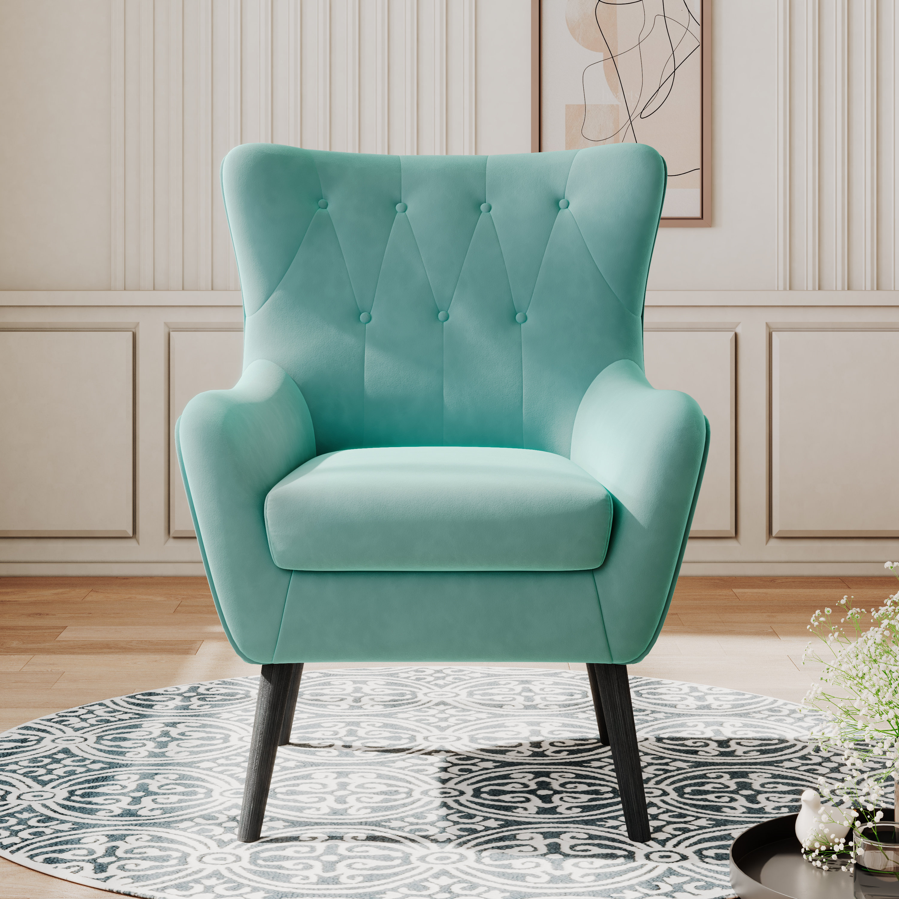 bouck wingback chair