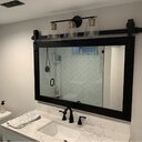 Three Posts™ Lanphear Rectangle Wood Wall Mirror & Reviews | Wayfair